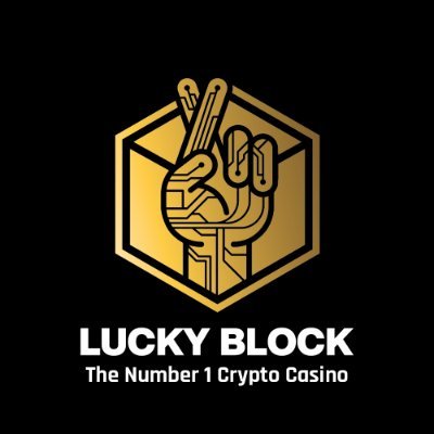 ラッキーブロックカジノのロゴ